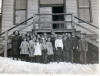 Students in front of Galena School steps