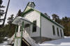 front and right side of schoolhouse